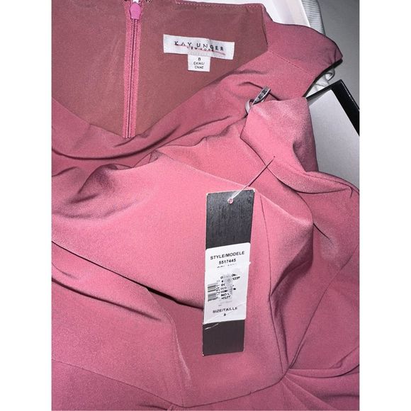 NWT Kay Unger Sansa Stretch-Crepe Gown Size 8 $318 - Picture 10 of 10